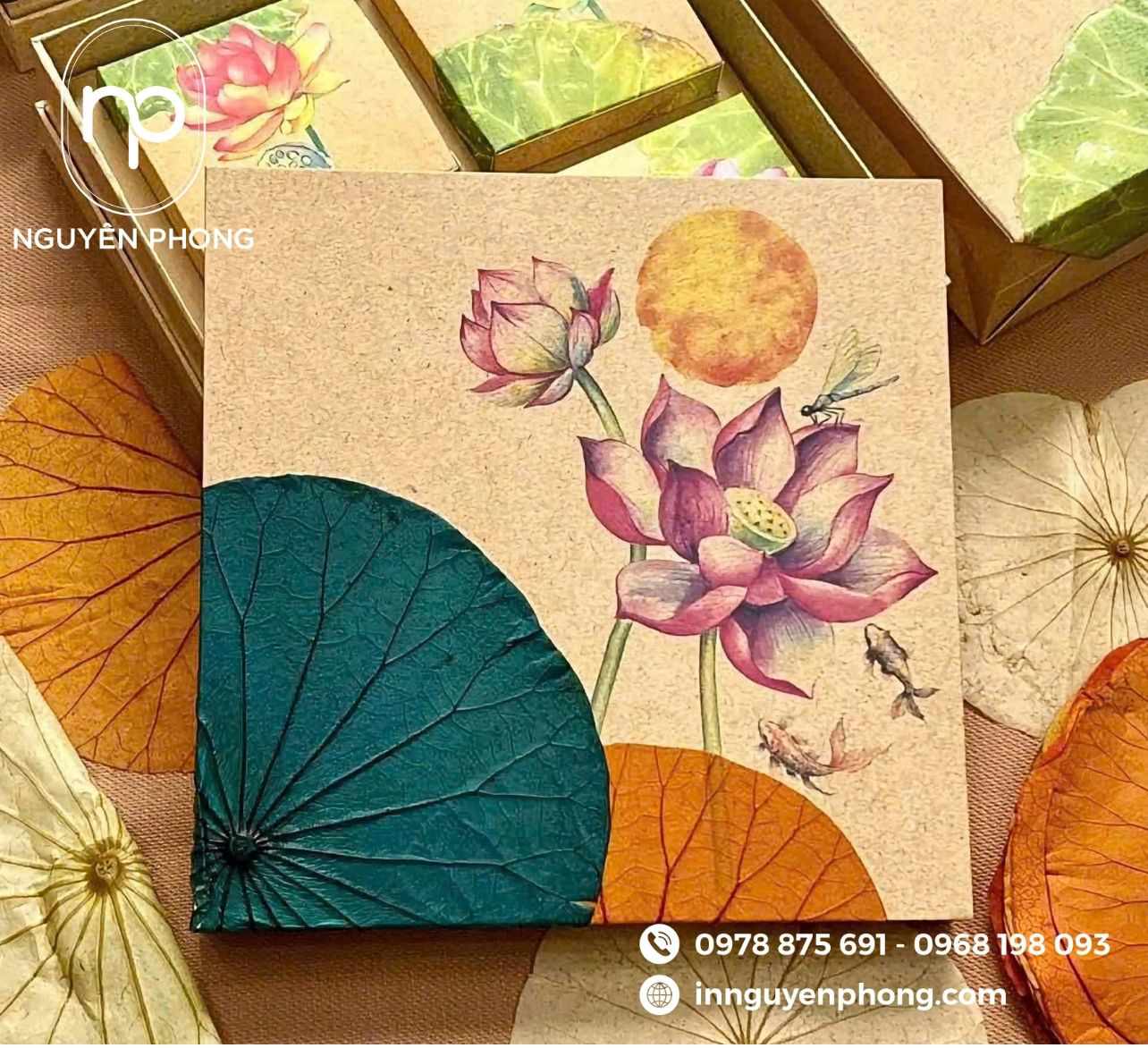 Mẫu hộp giấy  sang trọng